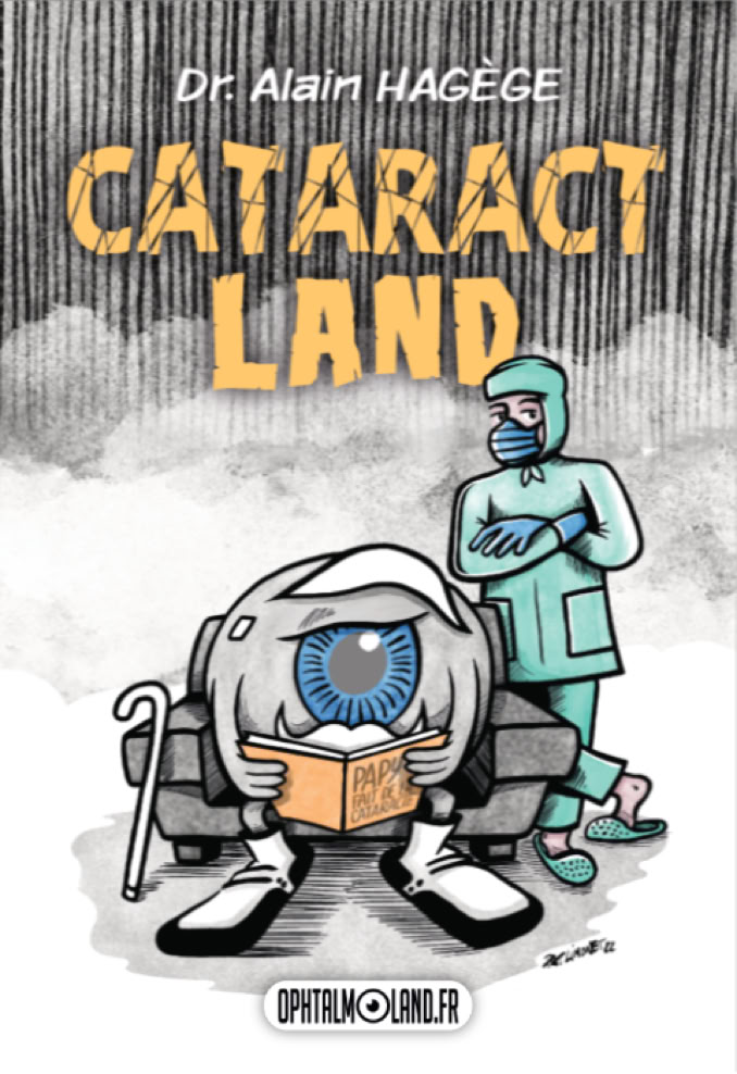 LIvre illustr&eacute; CATARACTLAND par alain Hag&egrave;ge et patrice Limonet