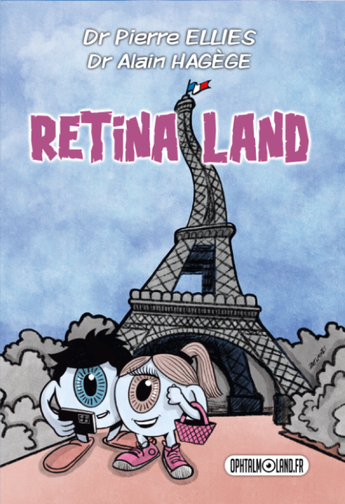 Livre illustr&eacute; RETINALAND par alain Hag&egrave;ge, pierre Ellies et patrice Limonet
